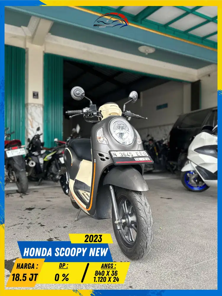 HONDA SCOOPY NEW 2023 NEGO SAMPE DEAL BOSKUU HIKMAH MOTOR KEPUH