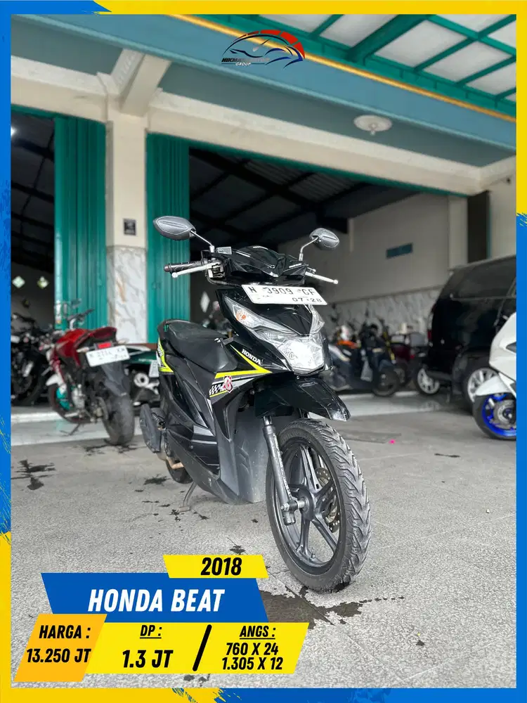 HONDA BEAT 2018 MESIN AMAN POLL MASZEHH HIKMAH MOTOR KEPUH