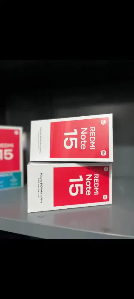 READY STOK REDMI NOTE 15 SERIES GARANSI RESMI XIAOMI INDONESIA!!