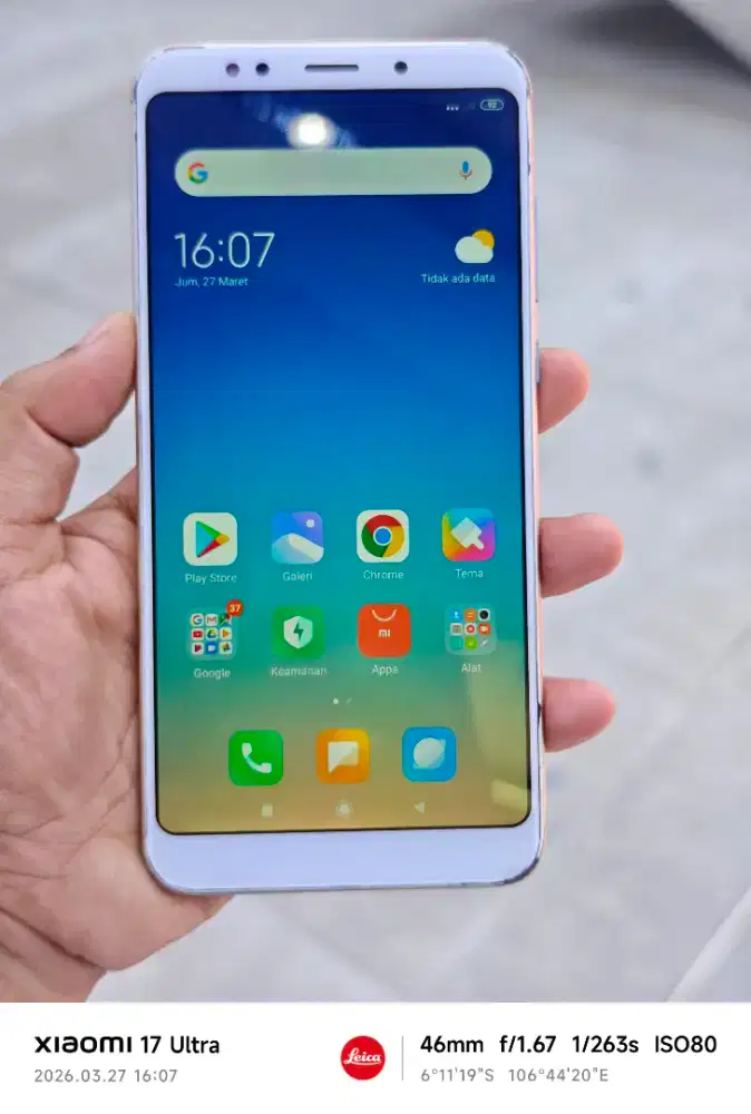 Jual HP bekas redmi 5 plus