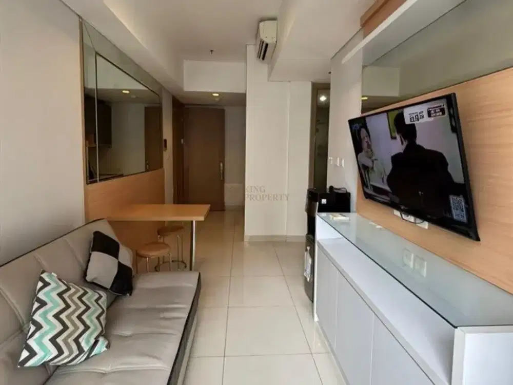 Disewa 2Br Taman Anggrek Residences Furnished Compact Modern, View Pool & Garden, Dekat Mal, Office Tower & Kampus