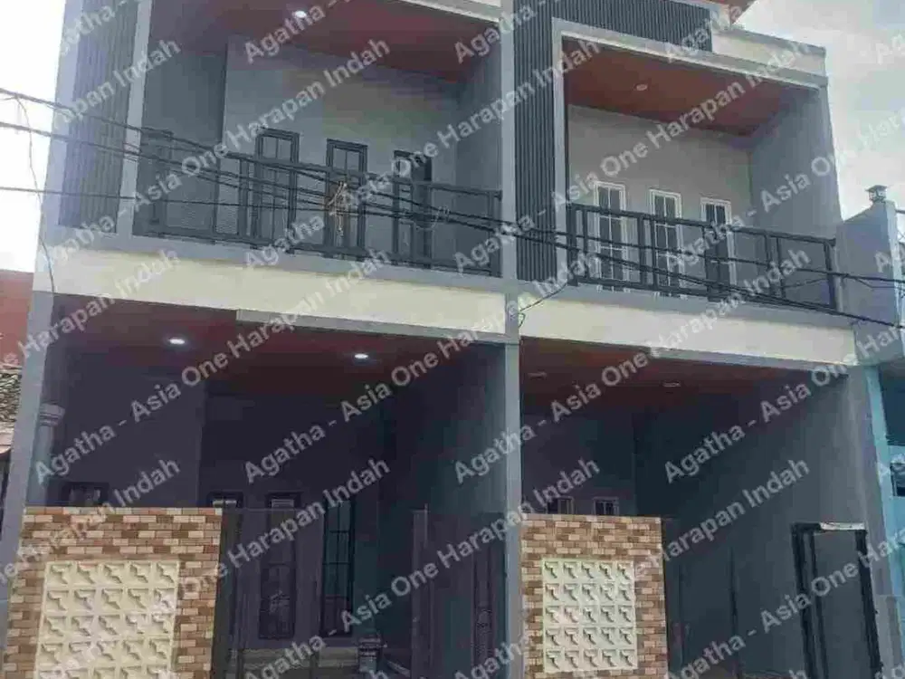Rumah bangunan baru renovasi di Kota Harapan Indah, Bekasi 950juta saja