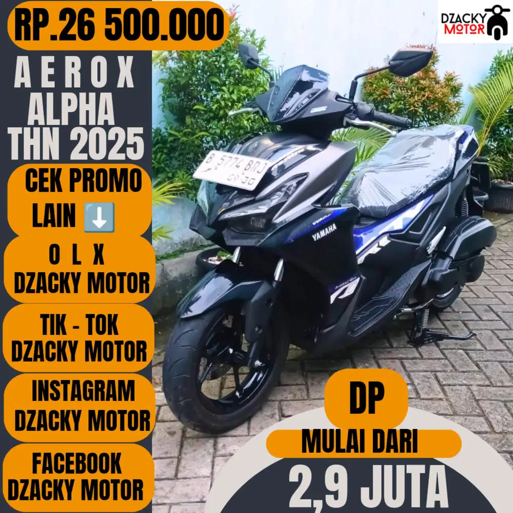 AEROX ALPHA  2025 SECOND LIKE NEW