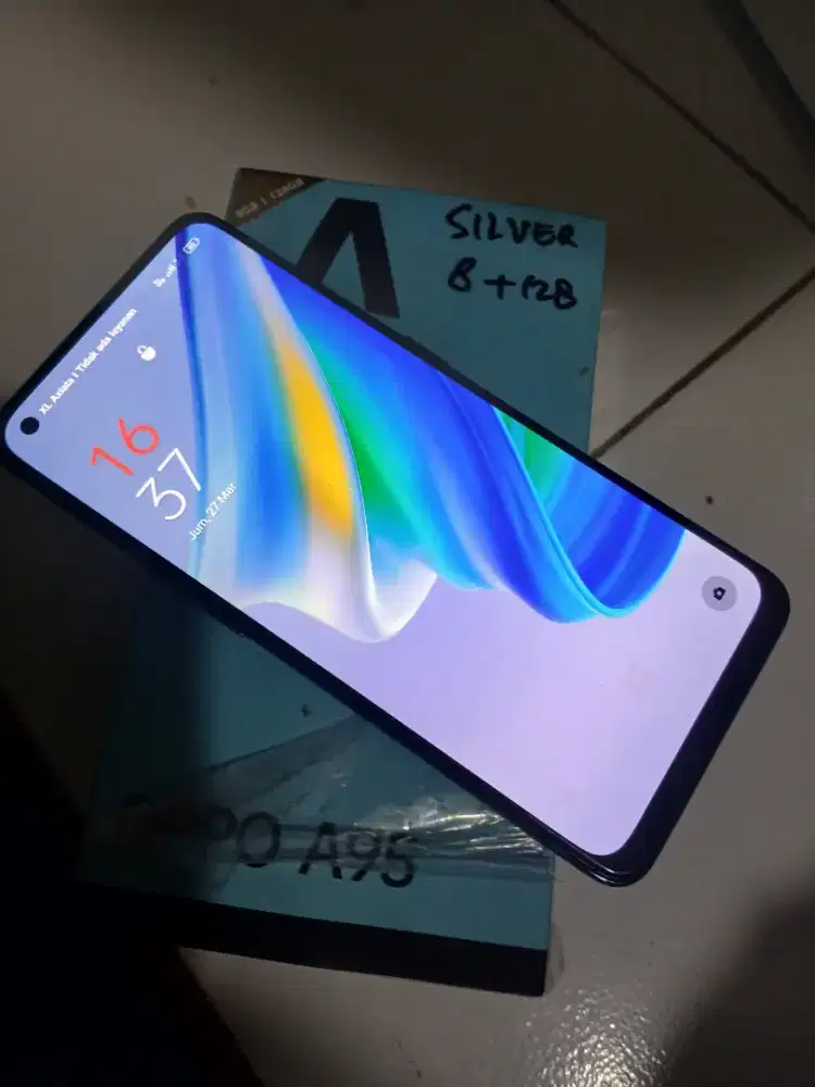 Bismilah dijual oppo A95 ram 8/138 kondisi mulus