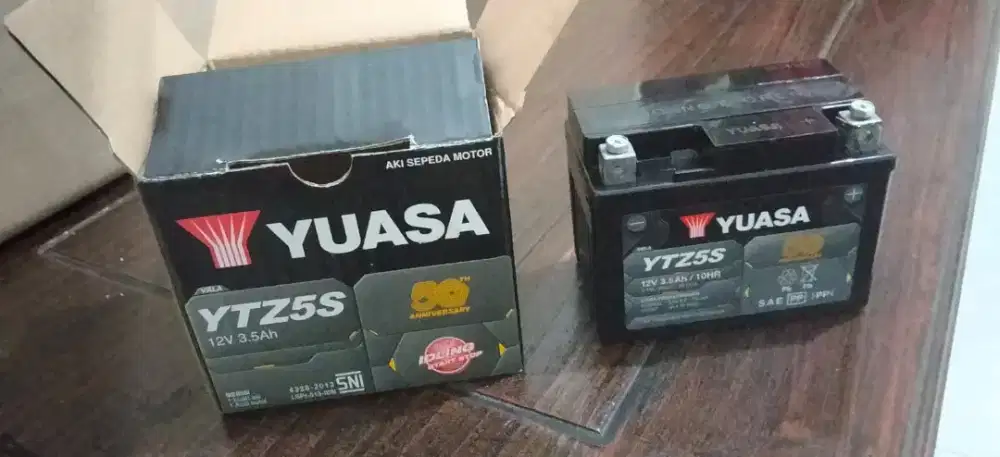 Aki Motor Yuasa YTZ5S Baru