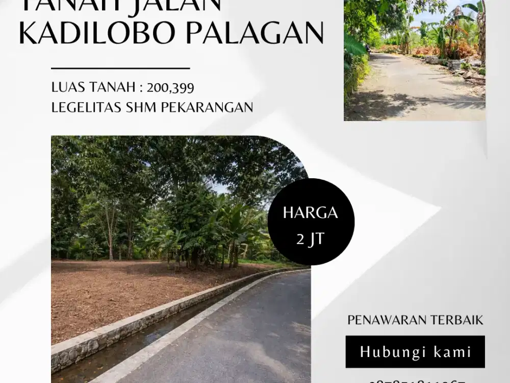 Tanah Kadilobo Jl. Palagan km 14