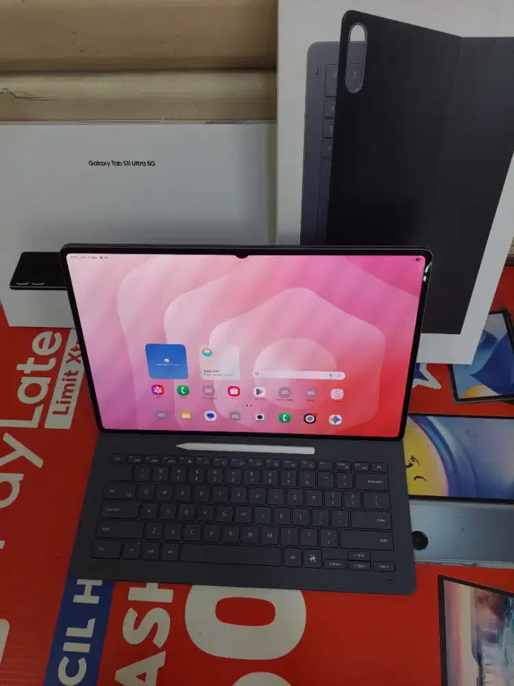 Samsung Tab S11 Ultra 5G 12/256 Gb+Keyboard Second Resmi Mulus