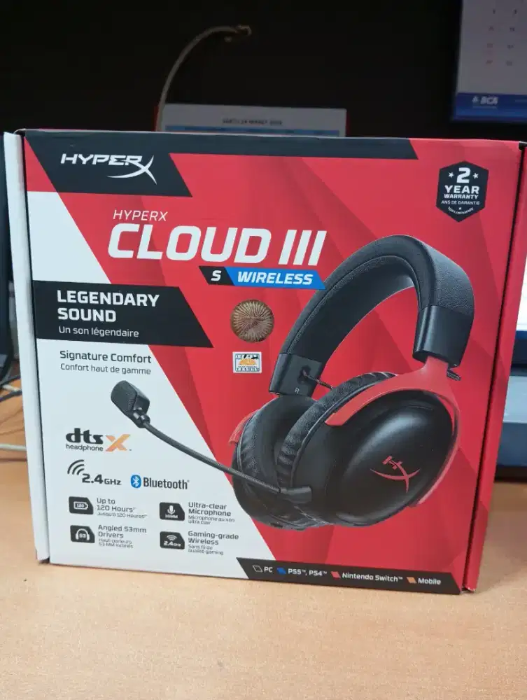 Ready headset gaming Hyper X Wireles