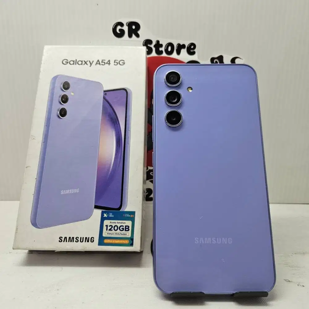 Samsung Galaxy A54 Purple 256GB Fulllset LIKE NEW