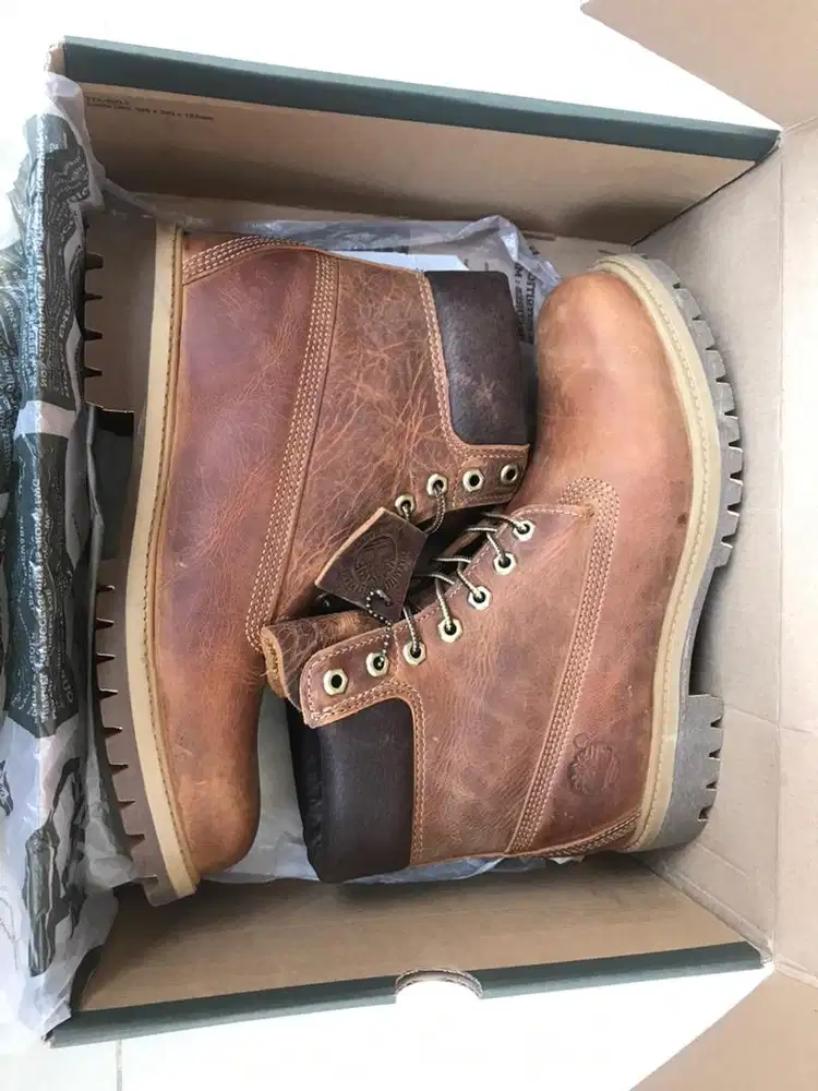 Brand New Timberland Boots Waterproof Brown Nubuck