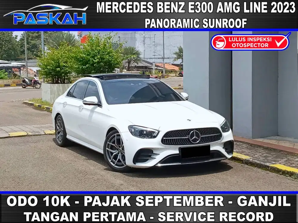 Odo=10k BUNGA=4% SEPTEMBER GANJIL WARANTY Mercedes BENZ E300 AMG 2023