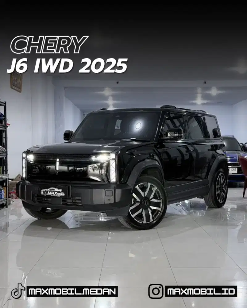 [EV‼️] CHERY J6 iWD EV AT 2025 pemakaian 2026