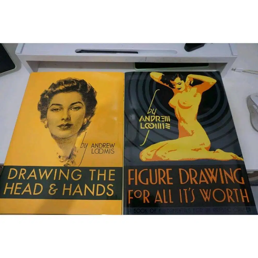 Andrew Loomis Tutorial Set - Drawing The Head, Hands & Figure Drawing