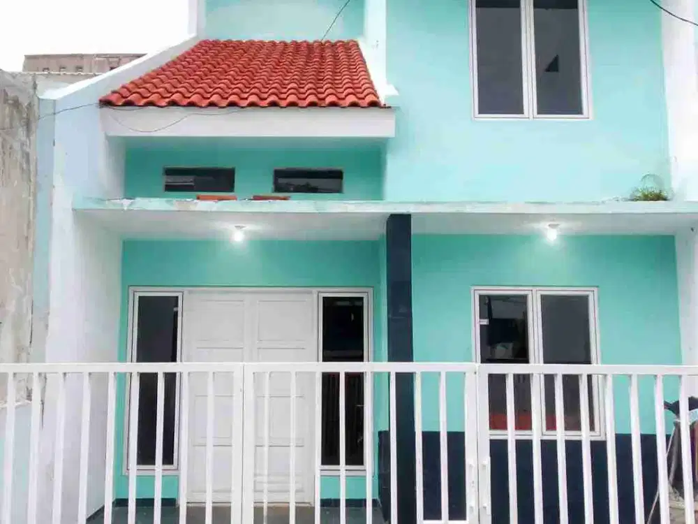 Dijual rumah 2 lantai tidak banjir, dalam komplek Taman Malaka, pondok kelapa, duren sawit, jakarta timur.