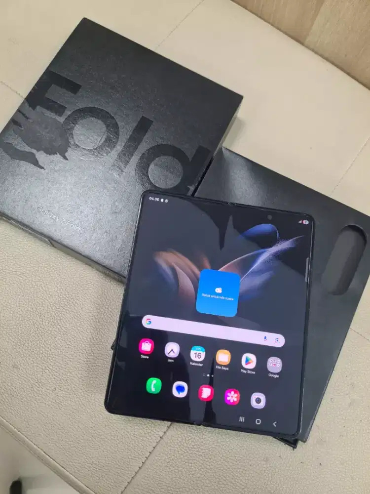 Samsung fold 4 fullset mulus resmi sein