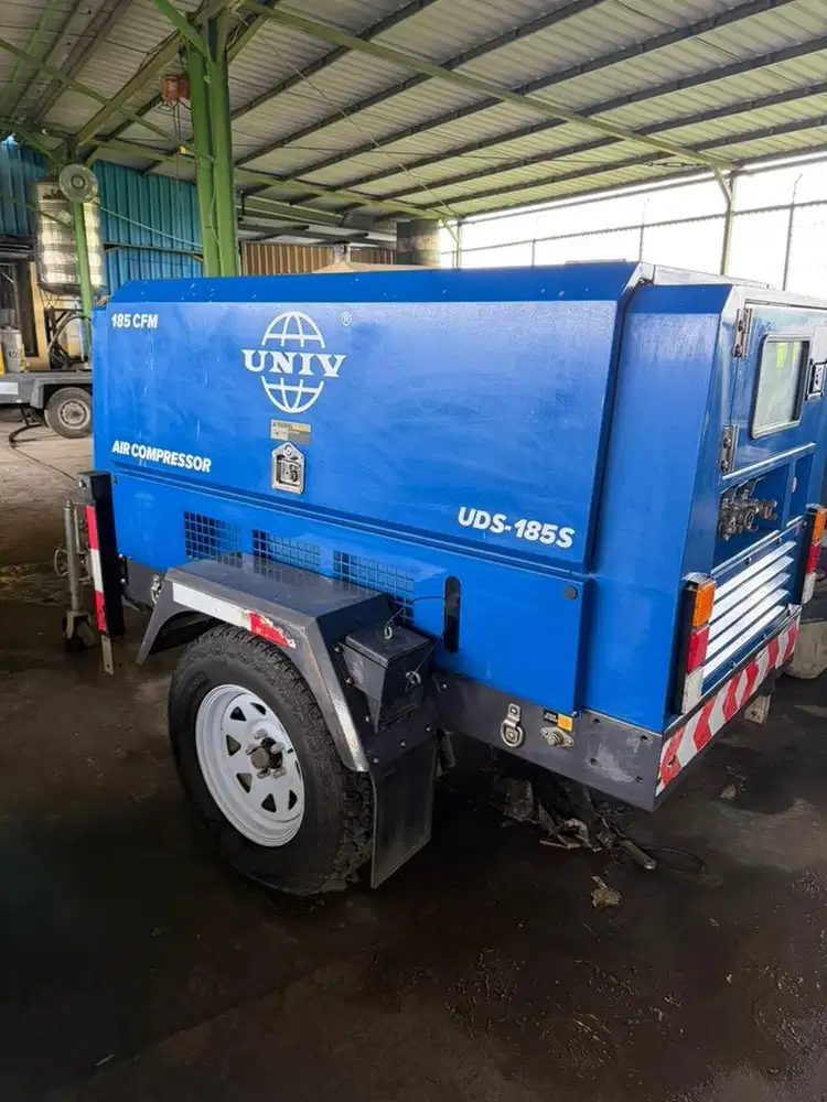 dijual compressor univ 185 setara airman 185 cfm kondisi like new