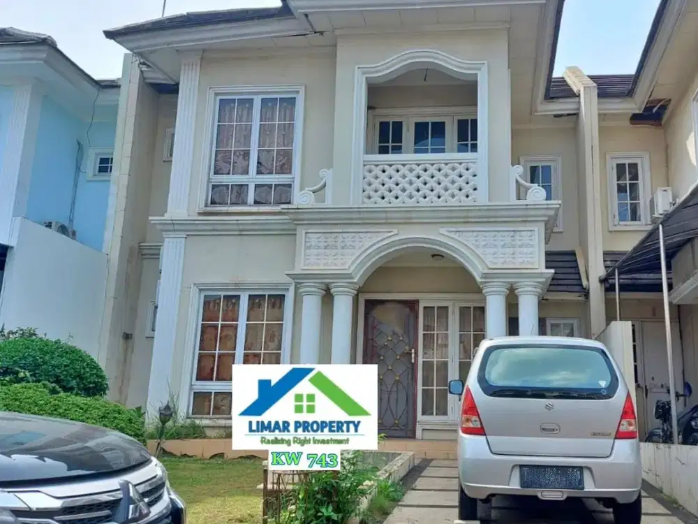 Rumah Siap Huni Turun Harga Cluster Favourite Kota Wisata Cibubur