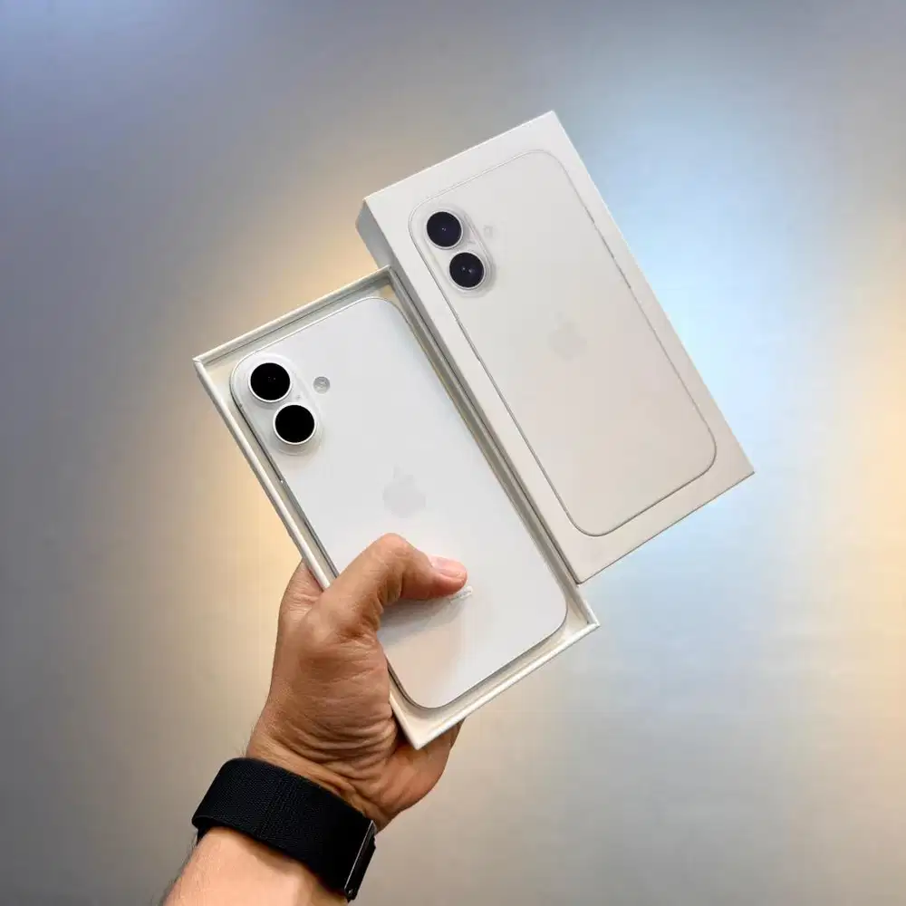 iPhone 16 128Gb White iBox bisa tukar tambah