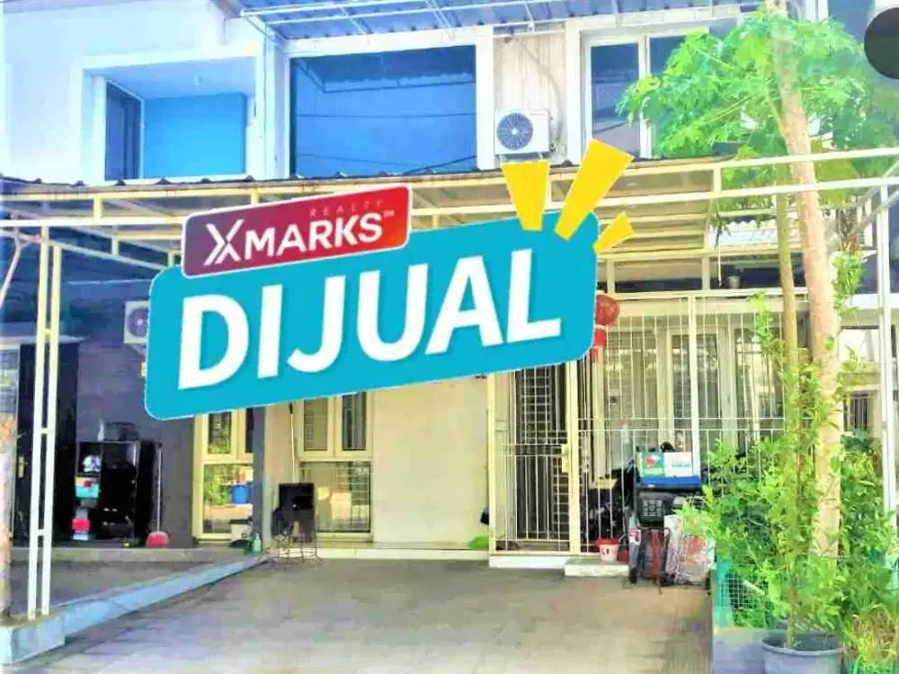 Dijual / Disewakan Rumah di The Green Court Cengkareng 6 x 15 m2 unfurnished ada 3 kt 3 km  Dekat ke Elang Laut Pik nego yuk sampai deal!!