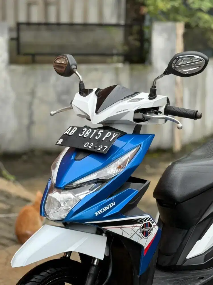 Honda beat 2017 ab km 50rbuan