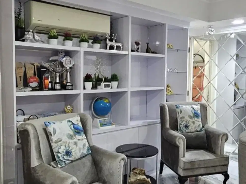 DIJUAL UNIT GANDENG DI APARTEMEN THE MANSION JASMINE KEMAYORAN JAKARTA PUSAT LT 17 FURNISH