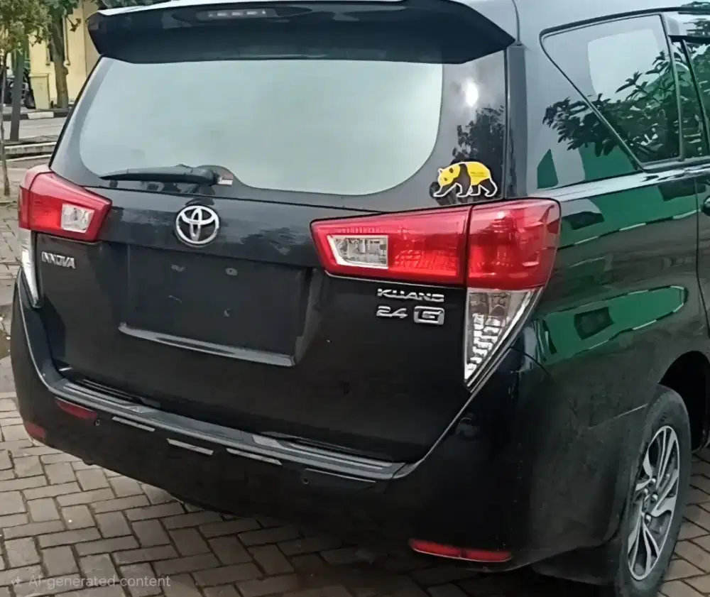 Innova Reborn G 2.4 AT Diesel Hitam F Bogor Kota