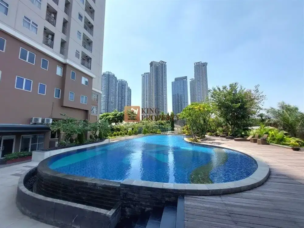 Sewa studio Madison Park 18 m², furnished lengkap, siap huni. Jalan kaki ke Central Park & Taman Anggrek. Fasilitas lengkap: pool, gym, sky garden.