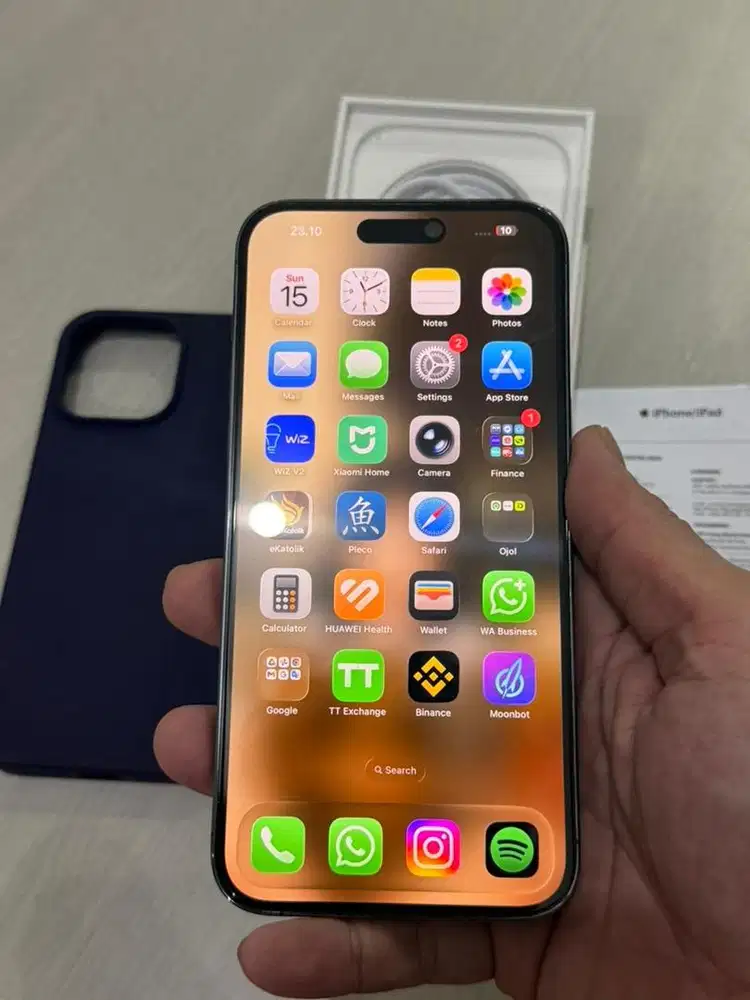 Iphone 14 promax purple, 256gb, ex IBOX resmi, Istimewa