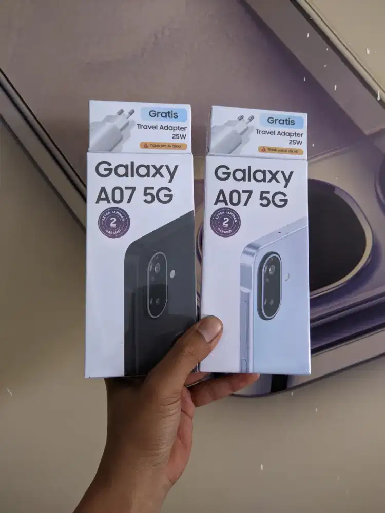 Samsung Galaxy A07 5G 6/128 garansi resmi SEIN 1thn + Kepala charger