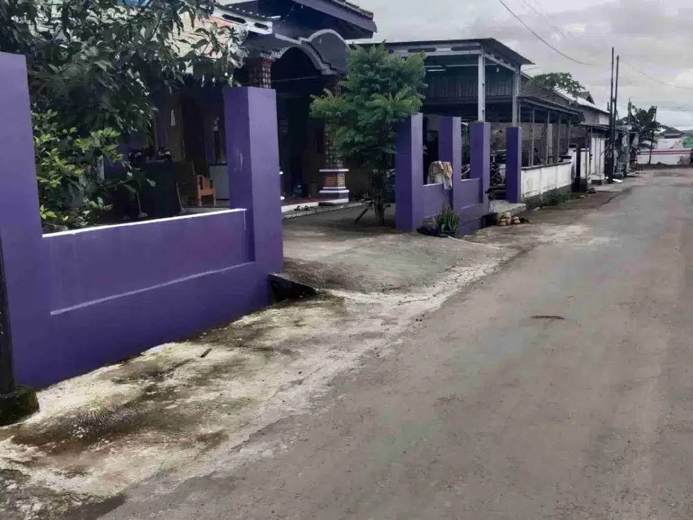 Pekarangan 140m² muka 7m jalan 5m kawasan ramai utk kos kos an, 3,5 mnt dari PEMDA, gadingan Bendosari Sukoharjo :