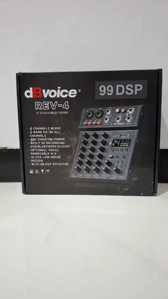 Mixer Audio 4-channel dbVoice REV4