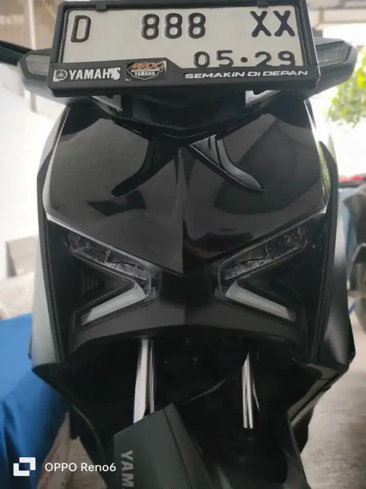 Xmax Connected Black Velg Blue Murah