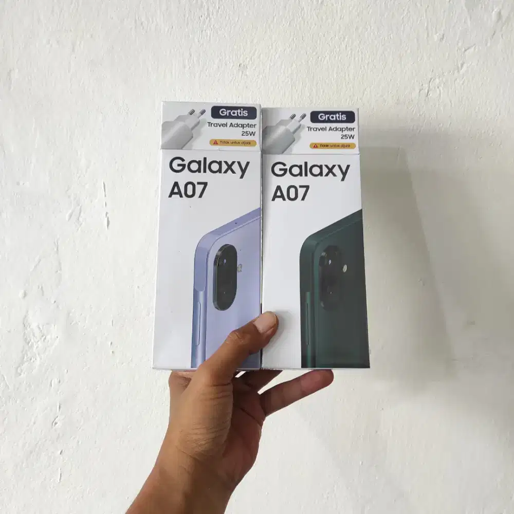 Samsung Galaxy A07 4/64 Garansi resmi SEIN 1thn + Kepala charger