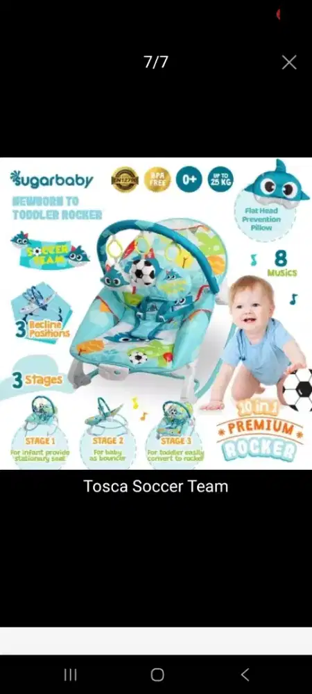 SUGAR BABY 10 in 1 PREMIUM ROCKER