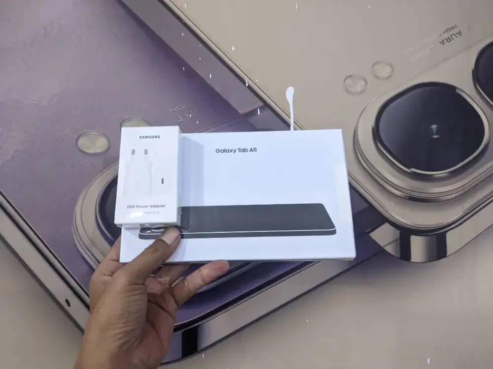 Samsung Galaxy TAB A11 4G 4/64 Resmi SEIN 1thn + Kepala Charger