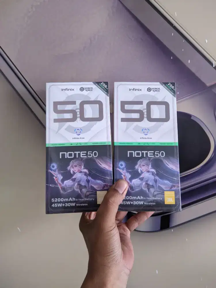 Infinix Note 50 8+8/256 Garansi resmi 1thn + Wireless Charger