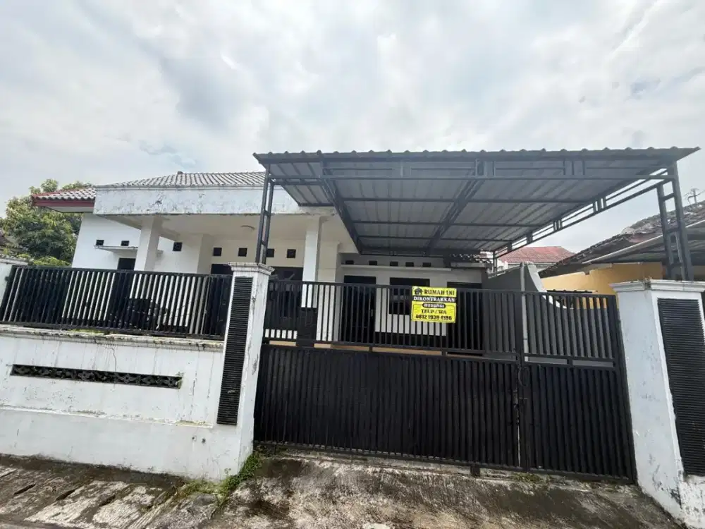 Rumah 1 lantai 2 kamar tidur