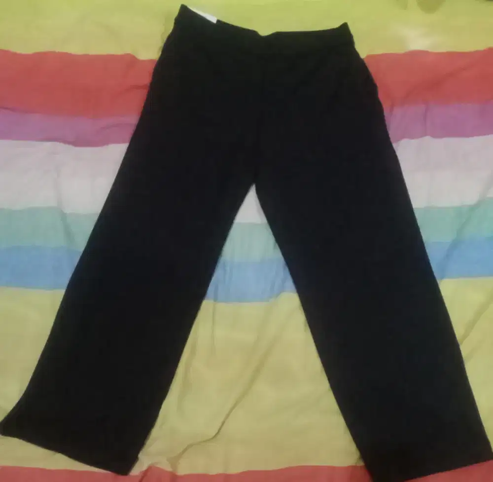 Celana panjang UNIQLO wanita bahan stretch, sz xl