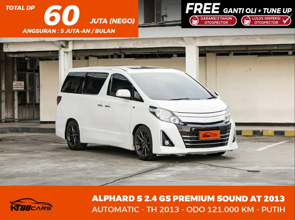 Alphard Gs Premium Sound AT 2013