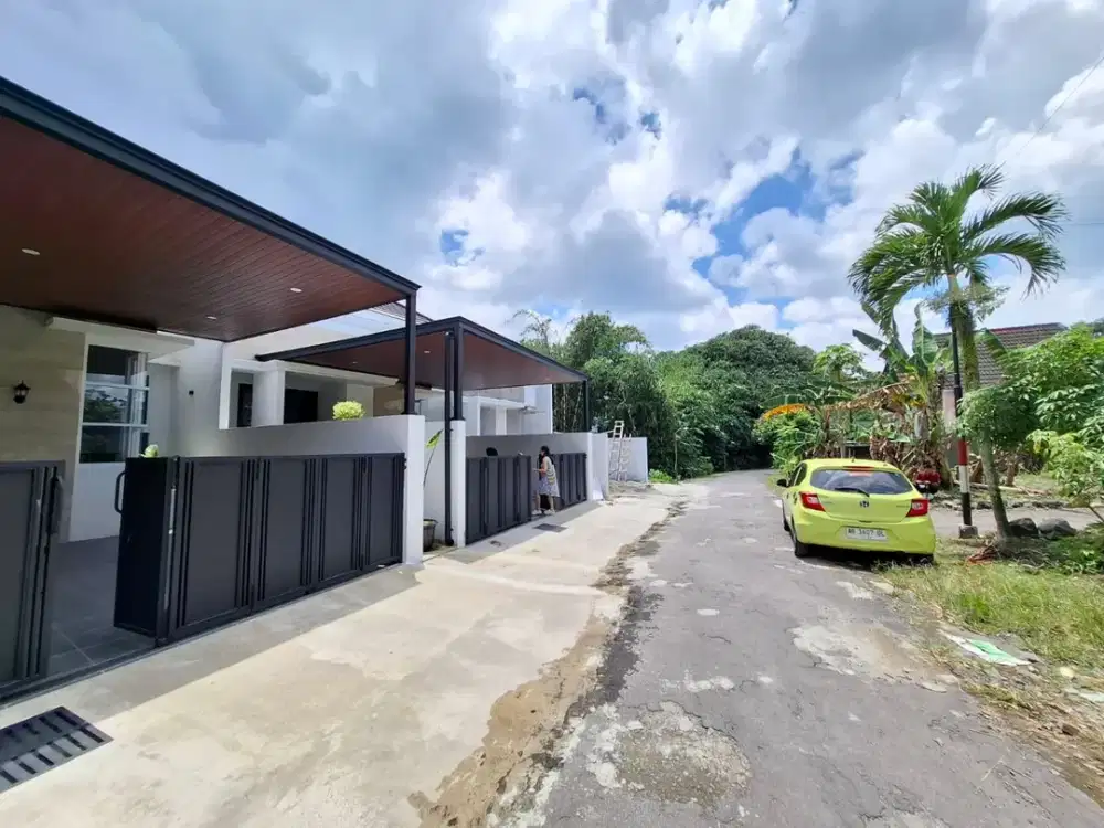 Rumah Modern Lingkungan Asri Di Sleman Utara Dekat Jl raya Tajem