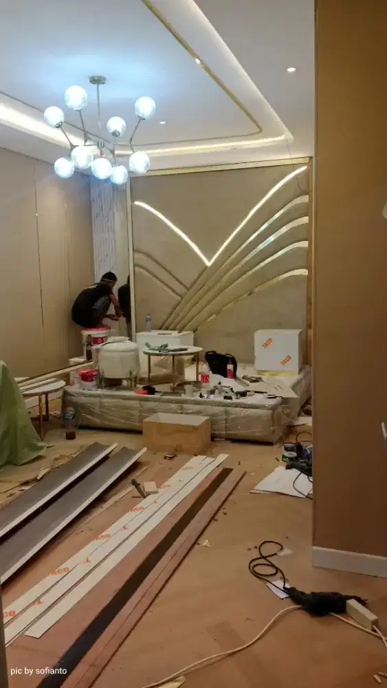 Melayani desain interior dan exterior beserta pengerjaanys