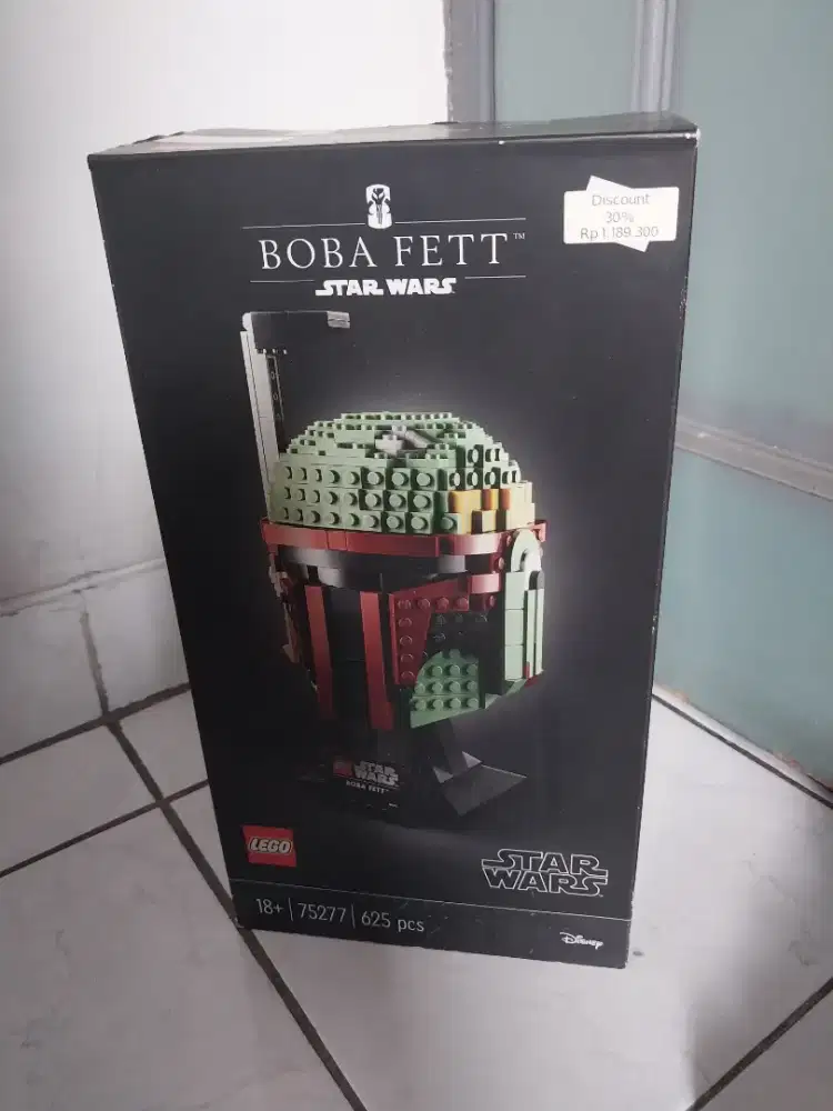 Lego Star Wars Boba Fett Helmet 75277