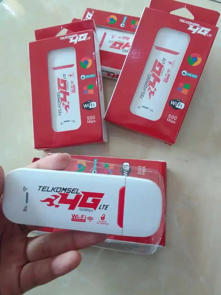 Modem WiFi USB 4G LTE Speed 500 Mbps - Internetan Dimana Saja, Praktis