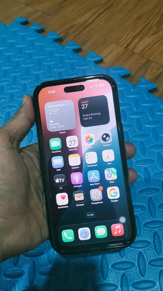 Jual cepat iPhone 16 Pro Max Black Titanium