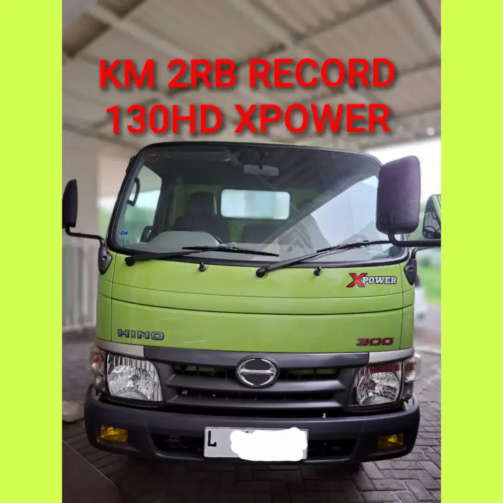 KM 2RB ASLI HINO DUTRO 130HD XPOWER EURO 2 DISCONTINUE SEPERTI BARU