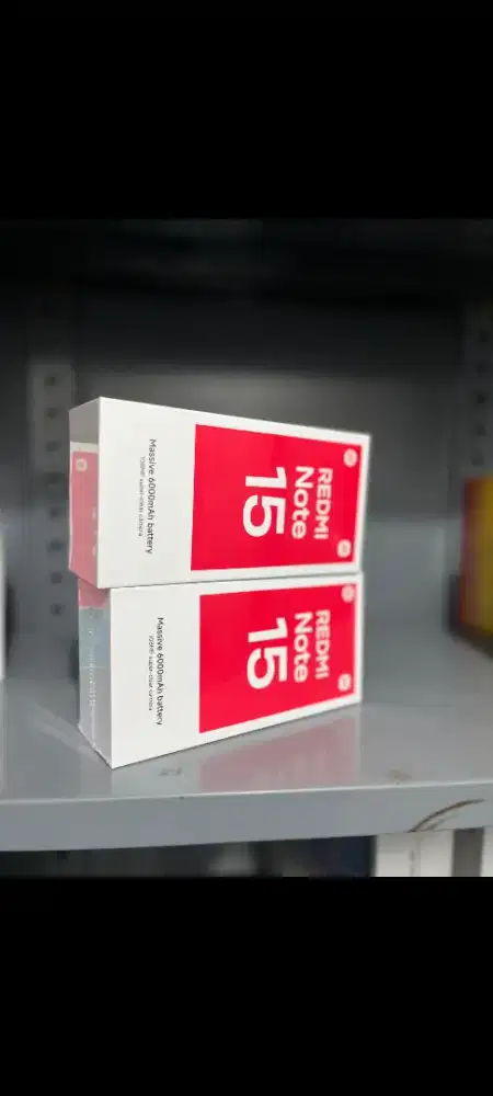 READY STOK REDMI NOTE 15 SERIES GARANSI RESMI XIAOMI INDONESIA!!
