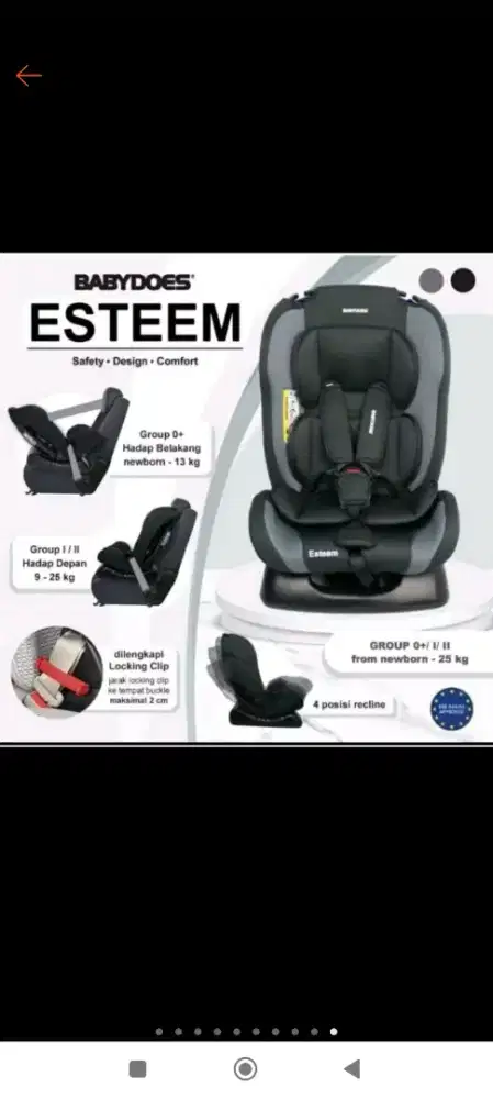 JUAL CEPAT CAR SEAT