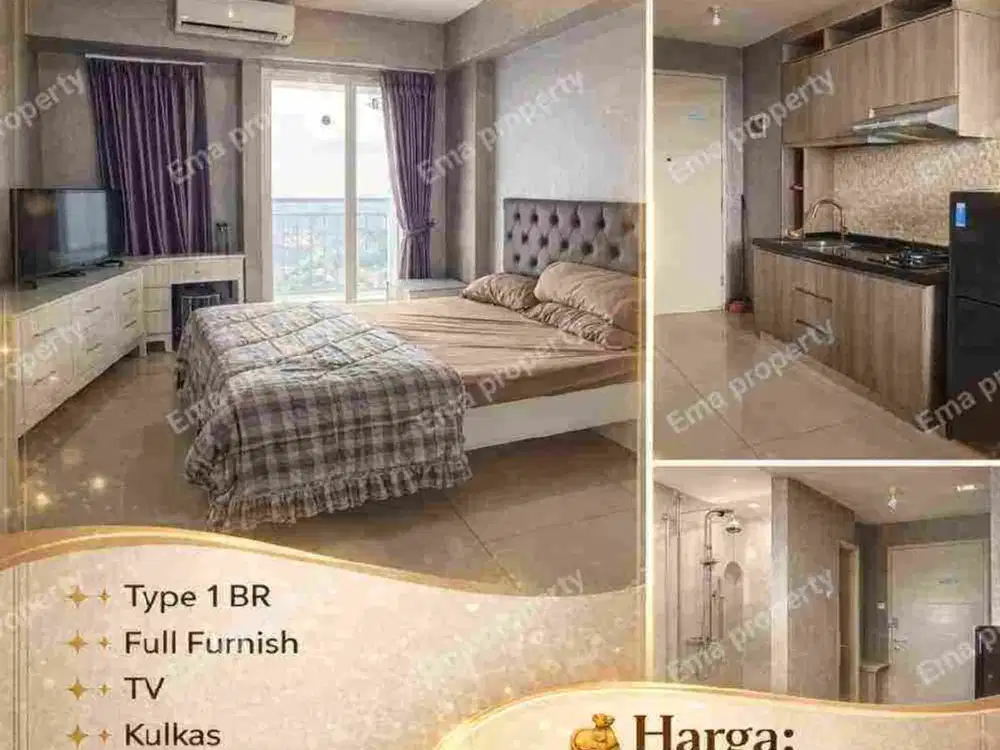 Disewakan apartemen Orchard Pakuwon siap huni