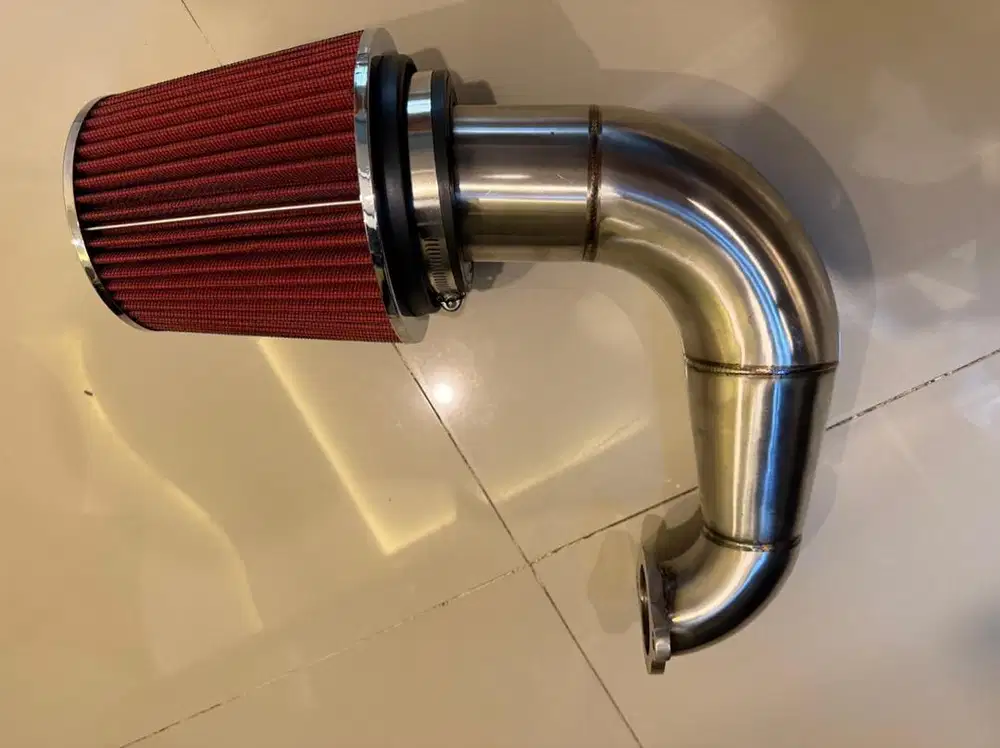 Piping Open Filter PAJERO + FILTER K&N Original like New