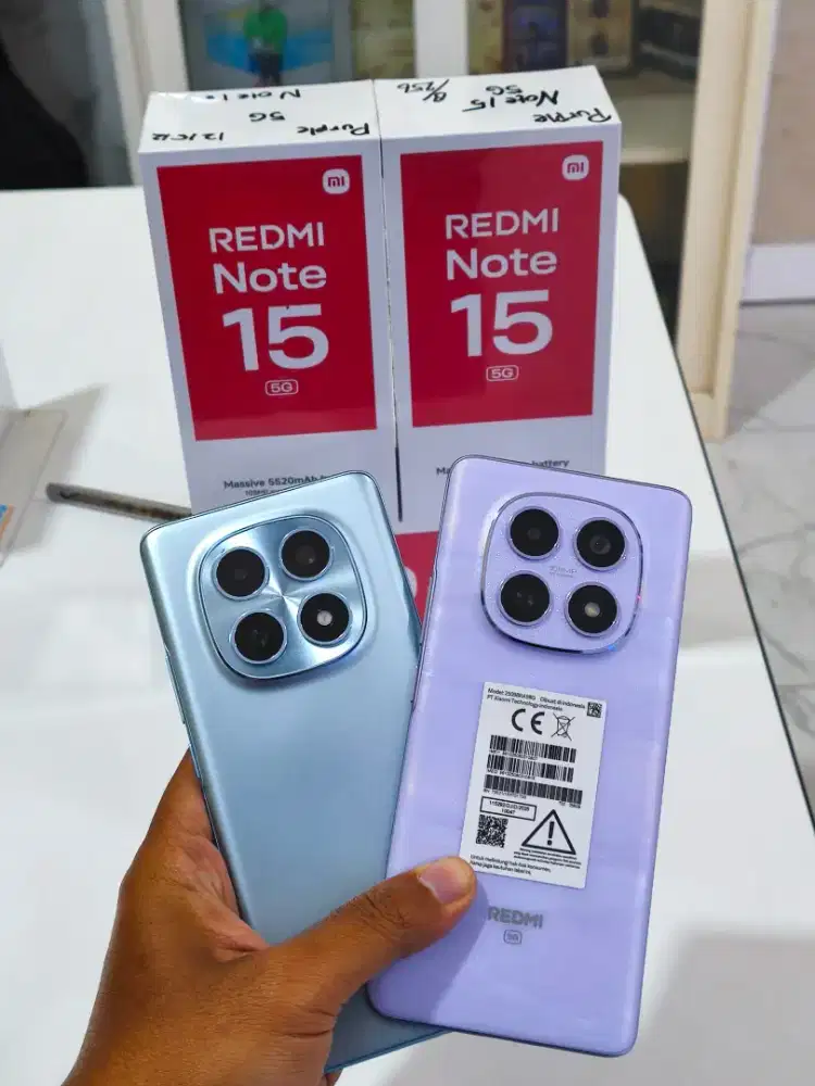 REDMI NOTE 15 5g 12/512gb dan 8/256gb